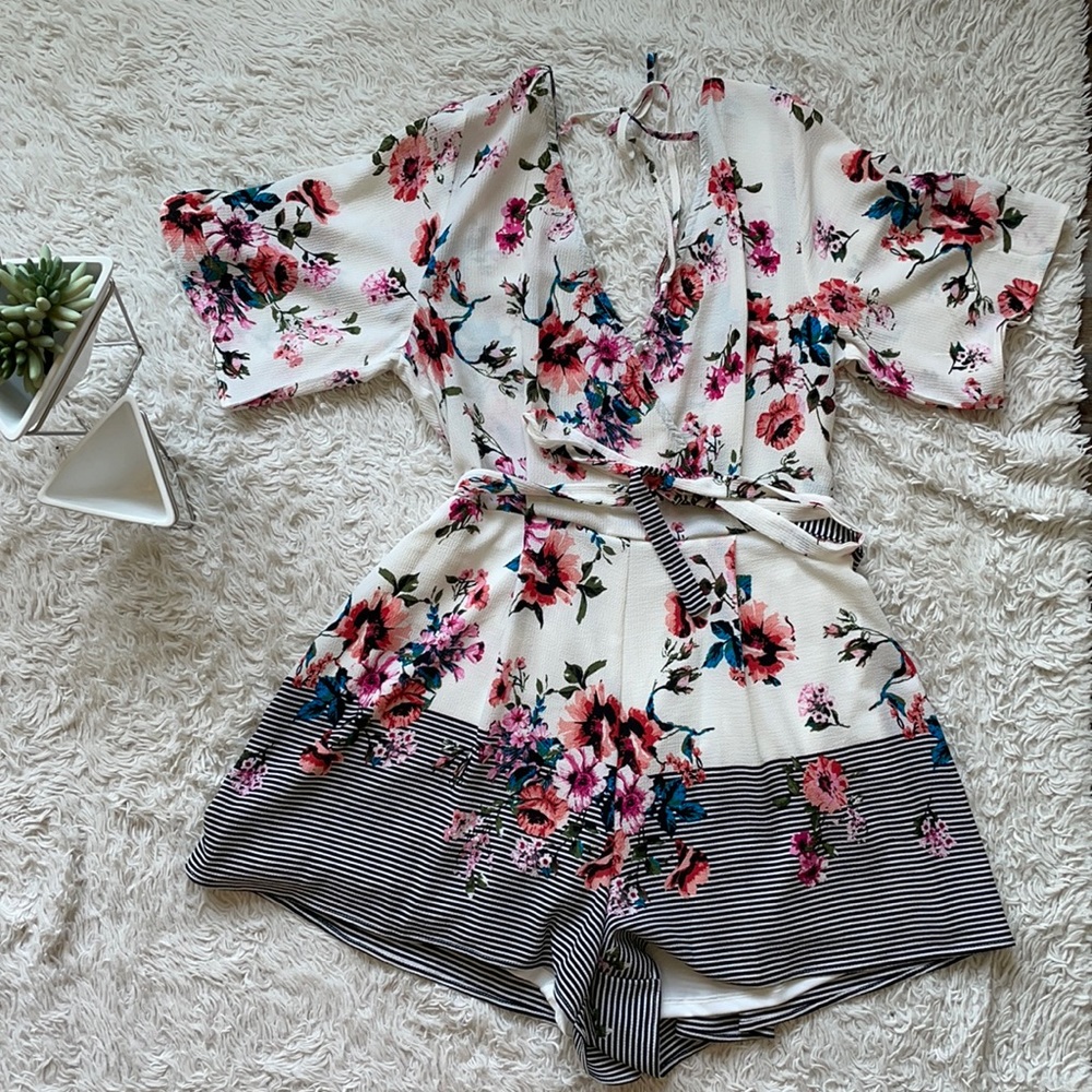 Floral Romper